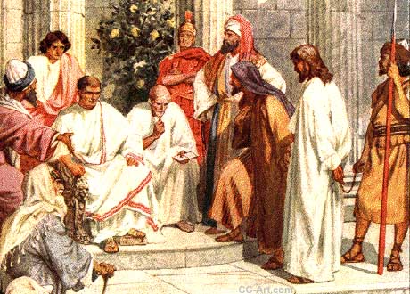 Jesus is Tried by Pilate